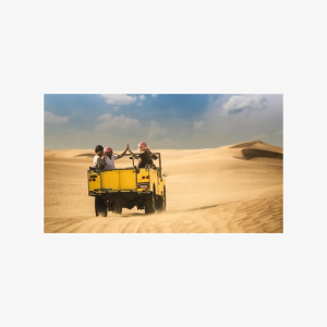Private Vintage Land Rover Heritage Desert Safari- 4 Course Dinner & Activities